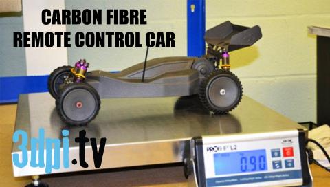 Carbon Fibre 3D Printed Remote Control Car