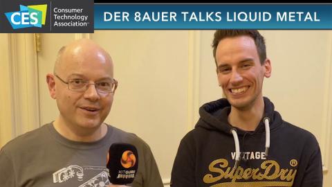 CES 2020: Der8auer talks LIQUID METAL in ASUS laptops