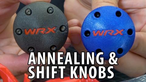 3D Printing a New Gear Shift Knob and All About Annealing PLA