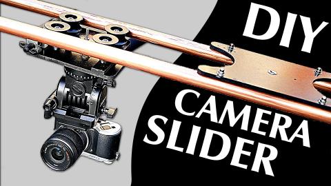 How to Make a Professional Camera Slider (100% DIY!)