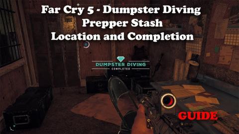 Far Cry 5 - Dumpster Diving Prepper Stash - Location and Completion