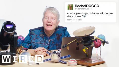 Astronomer Jill Tarter Answers Aliens Questions From Twitter | Tech Support | WIRED