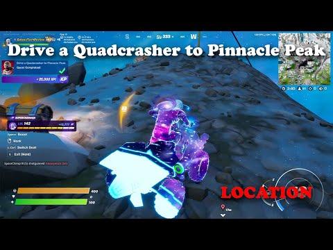 Drive a Quadcrasher to Pinnacle Peak - LOCATION