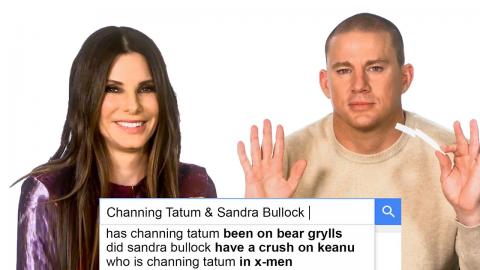 Channing Tatum & Sandra Bullock Answer the Web's Most Searched Questions | WIRED