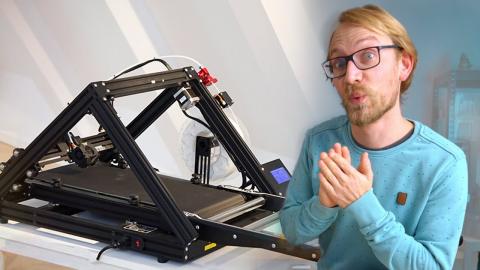 The treadmill 3D Printer: Creality's CR-30! (live unboxing & first print)
