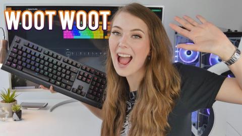 BRIONY falls in love with Analog Mechanical Switches in WOOTING TWO keyboard