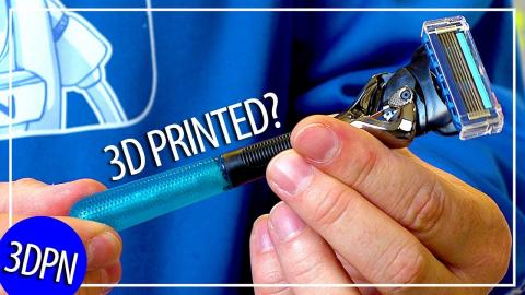 Gillette is 3D Printing Custom Razor Handles with Razor Maker