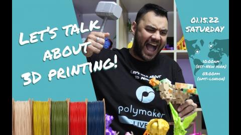 Polymaker Weekly Live #005 - Difference between stringing and oozing?