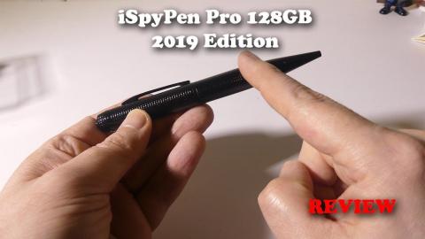 iSpyPen Pro - 2019 Updated Version 128GB Pen Spy Camera REVIEW