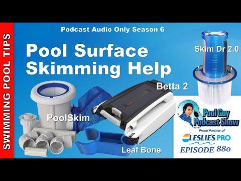 Pool Surface Skimming Help - Keep Your Pool Surface Clean & Debris Free!