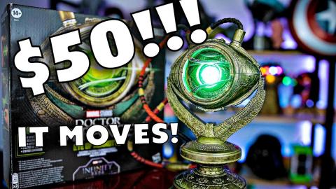 $50 Doctor Strange Eye of Agamotto Replica Prop Review - Marvel Legends Series Hasbro Pulse