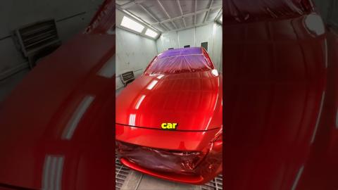 Most Satisfying Car Paint Job ???????? #amazing #car #painting #shorts #satisfying #skills #ytshorts