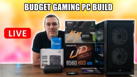 Building A Gaming PC You Can Actually Buy...LIVE!!!