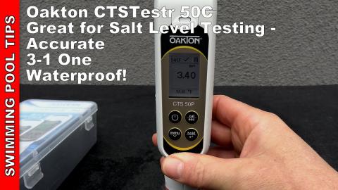 Oakton CTSTestr™ 50C Cup-Style Waterproof Pocket Salinity (Salt) /TDS/Cond Tester -Very Accurate!