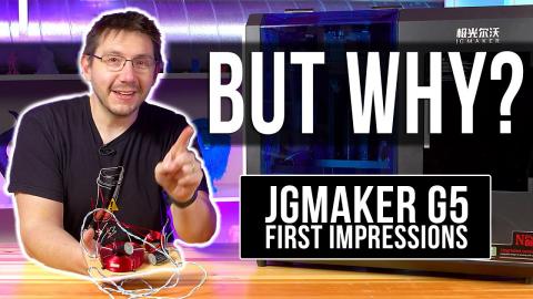Who Is This 3D Printer For? // JGMaker G5 First Impressions