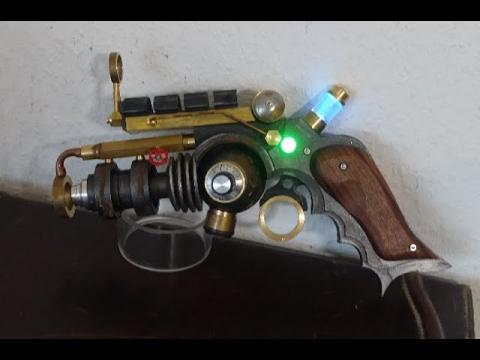 Disintegrator toy gun from 1955, custom remake, brought to 2020