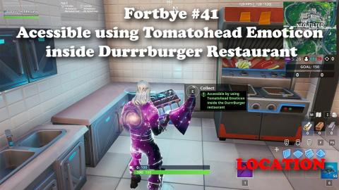 Fortbye #41 - Acessible using Tomatohead Emoticon inside Durrrburger Restaurant LOCATION