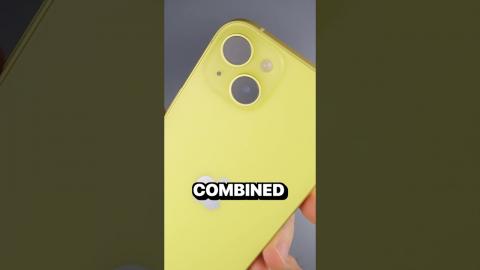 Yellow iPhone 14 Plus Unboxing