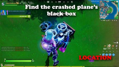 Find The Crashed Plane's Black Box - LOCATION