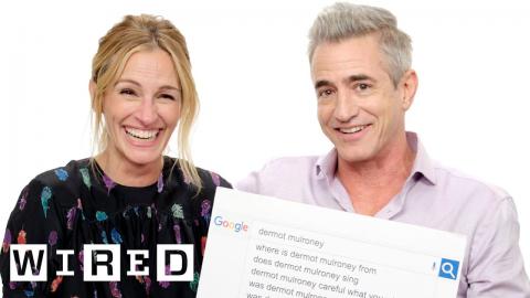 Julia Roberts & Dermot Mulroney Answer the Web's Most Searched Questions | WIRED