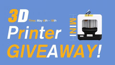 GIVEAWAY! Win Your Kid's First Mini 3D Printer!