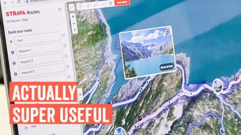 New Strava Route Planning Feature Update!