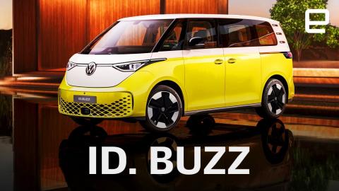 Volkswagen officially unveils ID.Buzz EV