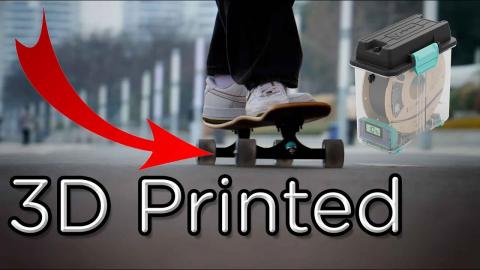 3D Printed Longboard Trucks with PolyDryer