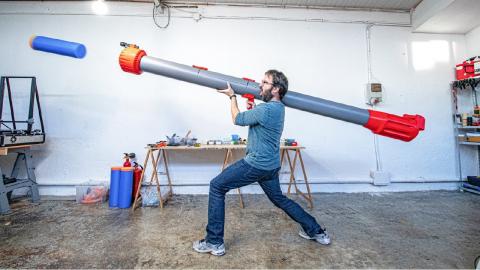 NERF BAZOOKA (launches giant darts)