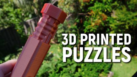 5 3D Printed Puzzles (AWESOME Christmas Gifts!)