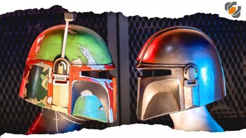 Let's Make Foam Helmets! BOBA FETT & THE MANDALORIAN | 500k Community Challenge