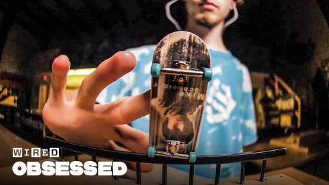 How This Guy Mastered Fingerboarding | WIRED