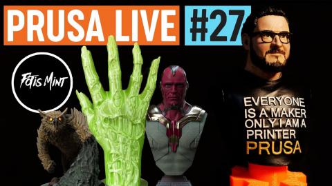 Fotis Mint and Prusa Academy preview - PRUSA LIVE #27