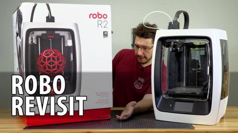 Revisit the Robo R2 3D Printer - Second and Third Impressions Update