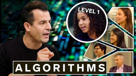 Harvard Professor Explains Algorithms in 5 Levels of Difficulty | WIRED