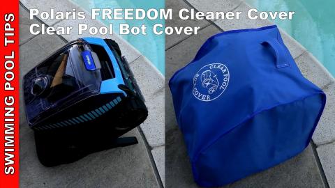 Clear Pool Bot Cover for the Polaris FREEDOM Cordless Robotic Pool Cleaner -Protect your Investment!