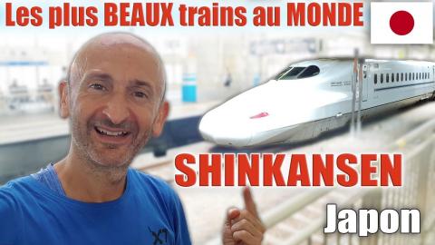 Les plus BEAUX trains au MONDE : le SHINKANSEN (Japon) !