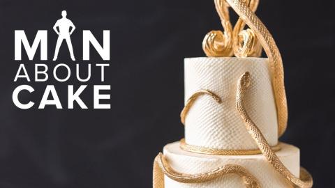 SNAKES on a Wedding Cake (James' Phobia!) | Man About Cake Wedding Season with Joshua John Russell