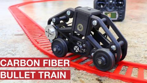 CARBON FIBER BULLET TRAIN