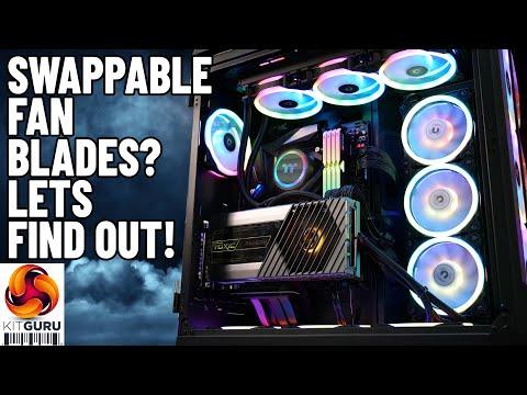 TT SWAFAN PC Build - these fans are UNIQUE