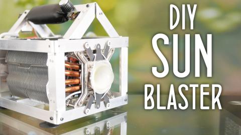 Make a 1000w equiv. LED flashlight - aka DIY Sun-Blaster!