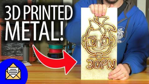 Fan Mail Friday IS BACK - 3D Printed Metal Joelbot Head!