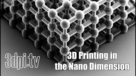 Commercial 3D printer for Nanostructures