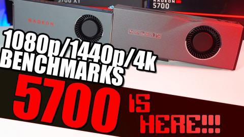 AMD Radeon 5700 & 5700 XT Review [1080p/1440p/4K BENCHMARKS]