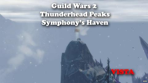 Guild Wars 2 - Thunderhead Peaks - Symphony's Haven Vista