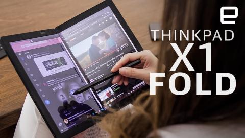 Lenovo Thinkpad X1 Fold review: a giant folding tablet held back by Windows