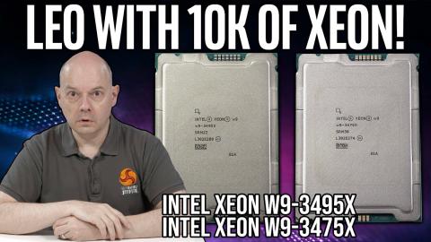 Leo Gets Hands-on with Intel 4th GEN XEON