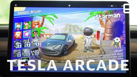 New Tesla Arcade Game Hands-On: Beach Buggy Racing 2