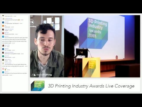 3D Printing Industry Awards 2018 // Live Coverage