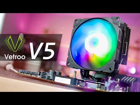 Is the HYPE Real?  Vetroo V5 CPU Cooler Review